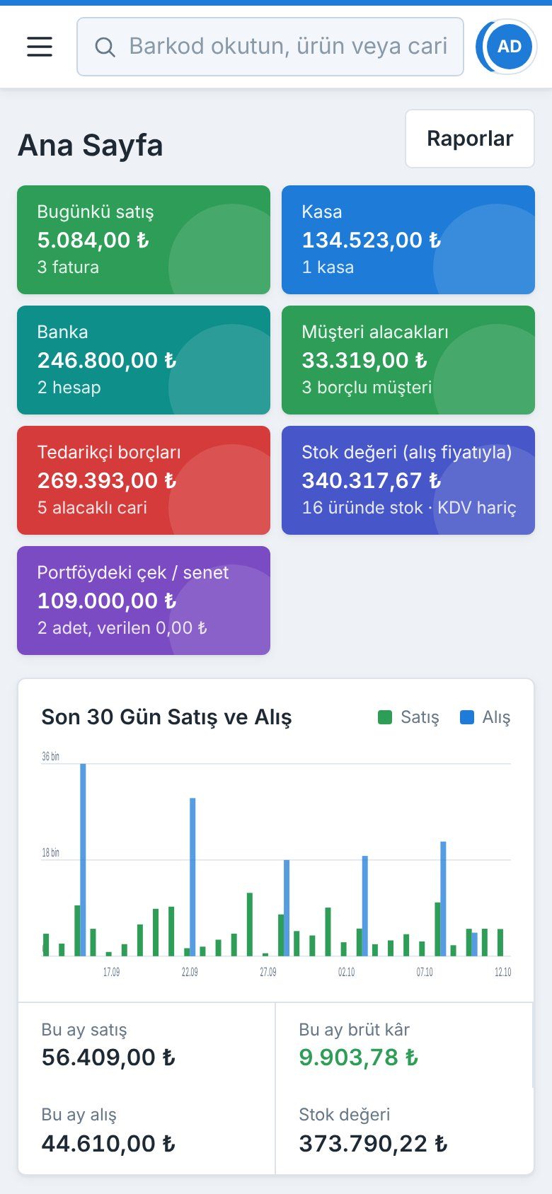 Telefonda Liman ana sayfası